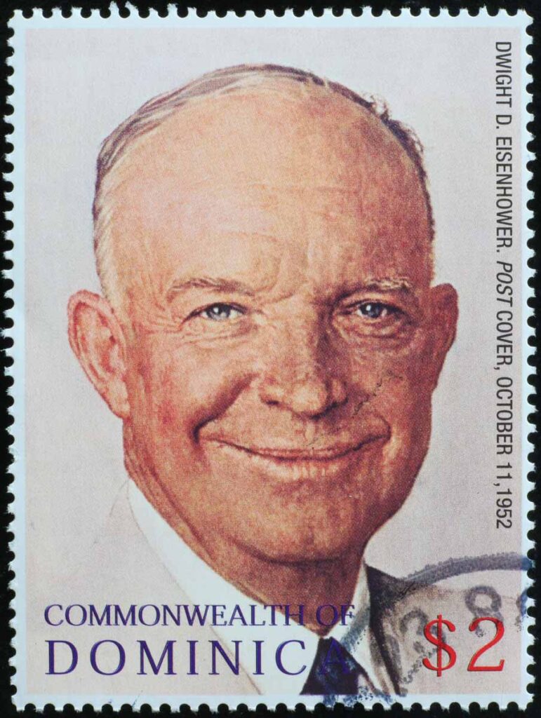 President Dwight Eisenhower is another US President and one of the most well-known Texans
