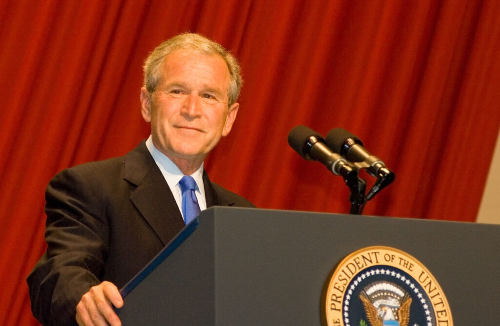 President George W. Bush is one of the most famous people in Texas