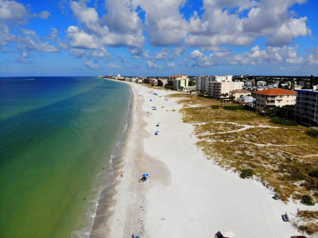 Madeira Beach, Florida is one of the awesome beaches along the Gulf Coast