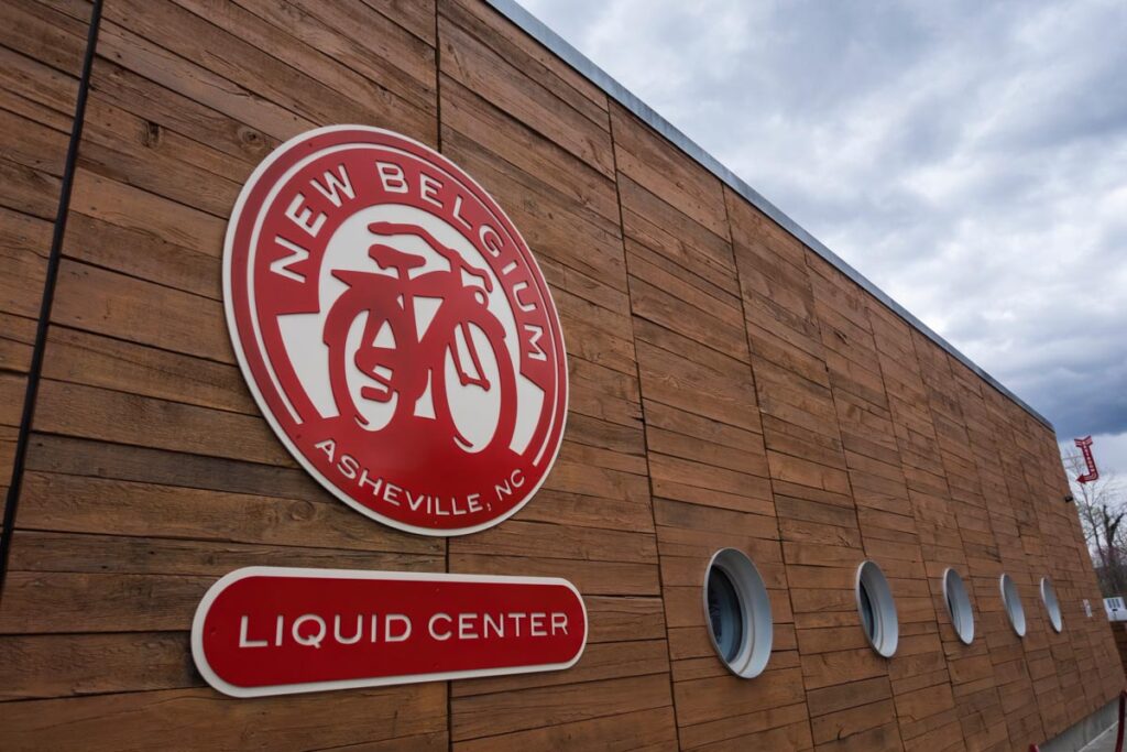 New Belgium is one of the favorite breweries in Asheville