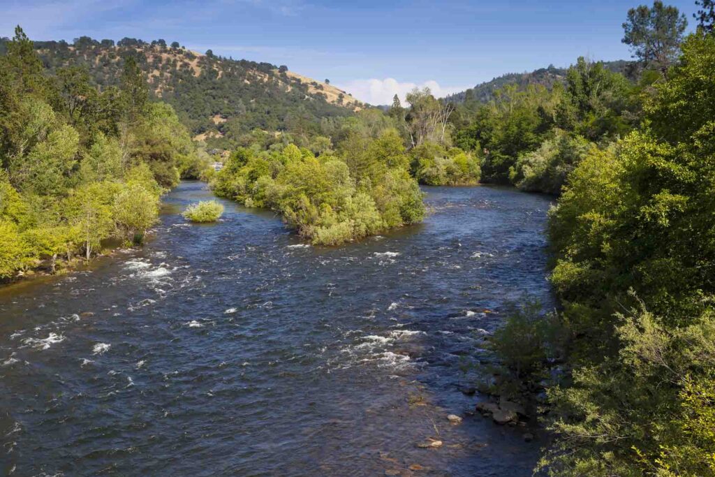 South Fork of the American River near Marshall Gold Discovery State Historic Park, near Sacramento, California