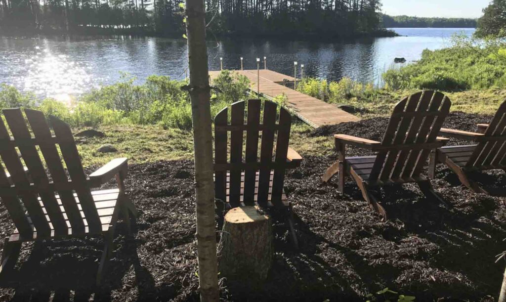 Log Cabin on Lake Michigamme