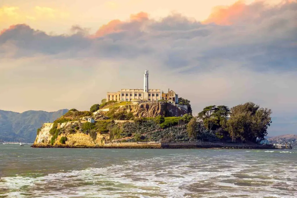 Alcatraz Island in San Francisco, California