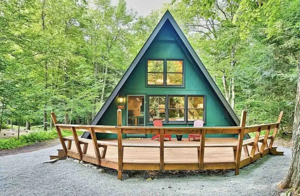 A-frame cabin Pennsylvania